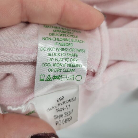 Lilly pulitzer Womens small pink Belinda pullover off shoulder long sleeve - Picture 6 of 10